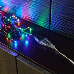 UCX-Y25-100W-1000 CLEAR Удлинитель для подключения гирлянд. 10м. 100 Вт. Тип Y25. Прозрачный. ТМ Uniel