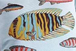 Подушка "Тропические рыбы"