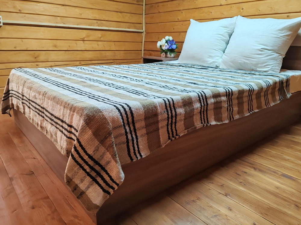 Плед, одеяло облегченное 1,5, 150 на 200, бежевый