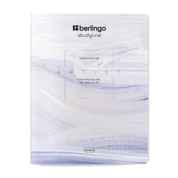 Тетрадь 24л., клетка Berlingo "Color Storm", 80г/м2, ассорти
