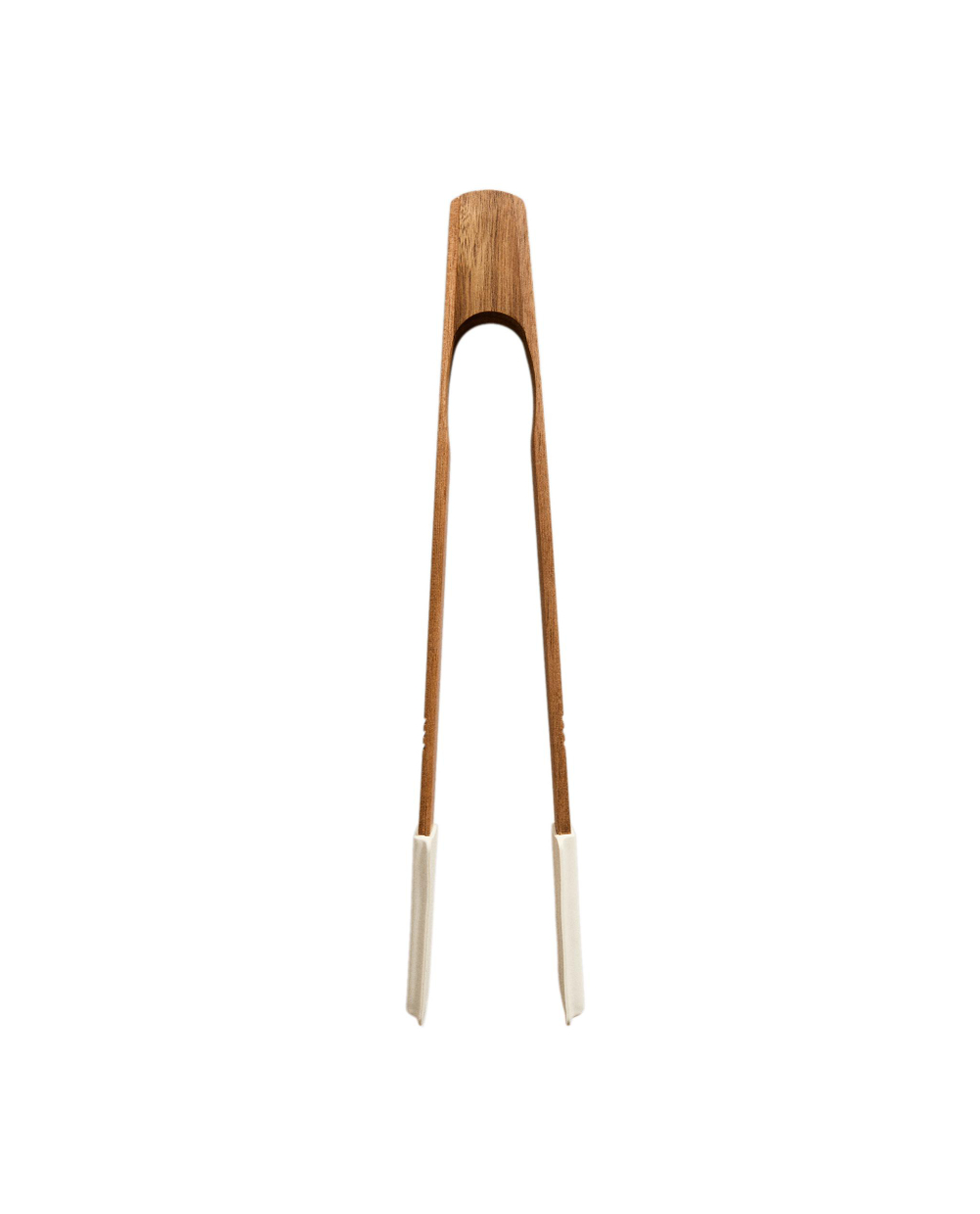 Zara Home кухонные щипцы из дерева, цвет кремовый