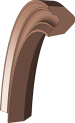 A705-036 Уплотнение для водяных насосов высокого давления 36-48-6