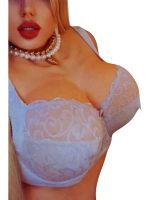 Франзуская модель бюстгальтера большие размеры FGi ажурный