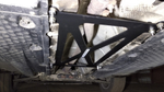 Усилитель жесткости нижний плоский Seat Leon 2, Skoda Octavia 2 II (A5) и Volkswagen Golf 6 (VI) (ПОД ЗАКАЗ)