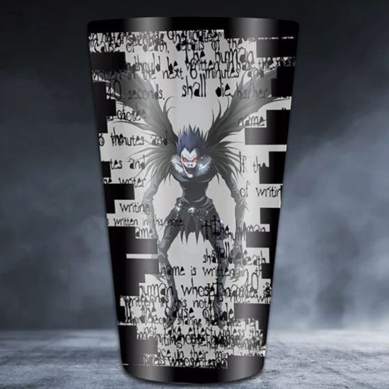 Бокал стеклянный Death Note Large Glass 400 ml Ryuk Matte x2 ABYVER163