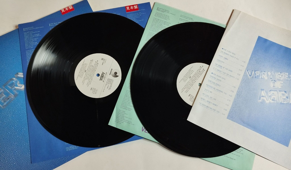 Винтажная виниловая пластинка LP Сборник Very Best Of ABBA АББА (Japan 1981) (Promo)