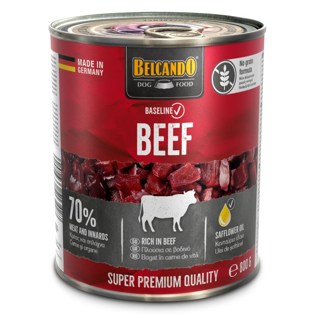 Консервы Belcando Rich in Beef для взрослых собак говядина 800 г