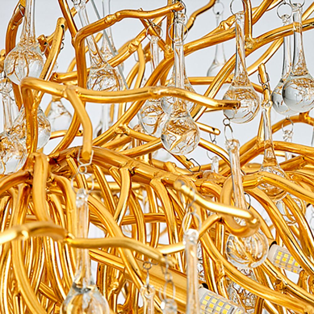 Подвесная Люстра Droplet Chandelier Oval L120 By Imperiumloft