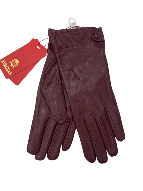 Перчатки. Женские. Материал верха: Кожаные. Подклад: трикотаж-шерсть 5 шт в упаковке.