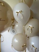 Воздушные шары для неё с бантиками №8500