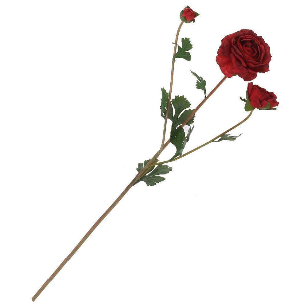 GAEM Цветок искусственный "Ранункулюс", L14 W17 H62 см, 6в.