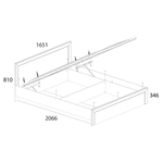 Кровать с подъемником