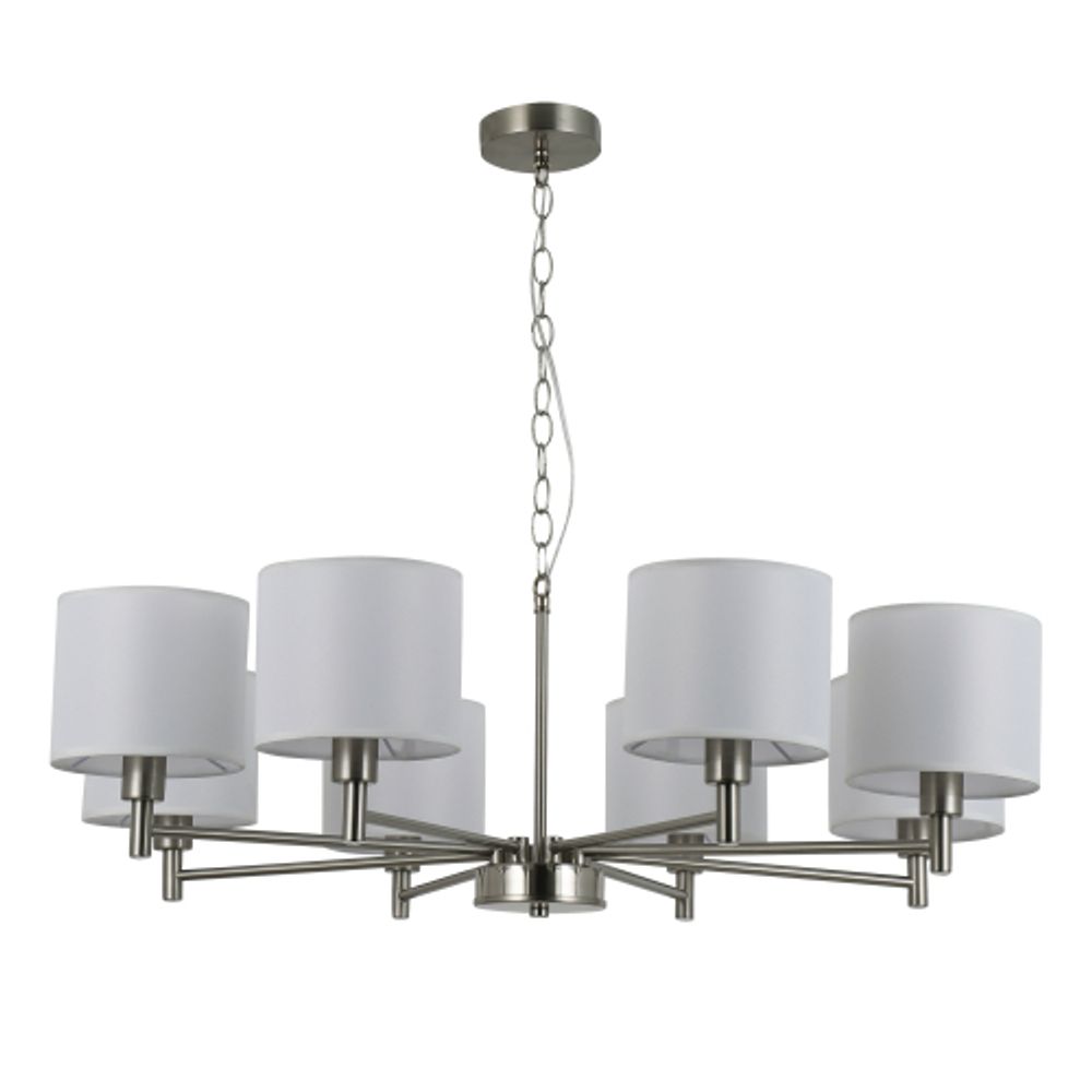 Люстра Rivoli Marilyn 2091-308 8 * Е14 40 Вт классика