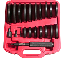 Набор оправок для выпрессовки подшипников, втулок, сальников 70-150мм 21 предмет в кейсе JTC