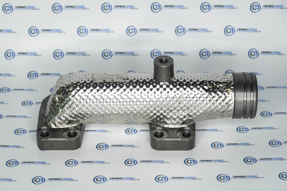 Коллектор выпускной WP12 (задняя часть) 1007733009