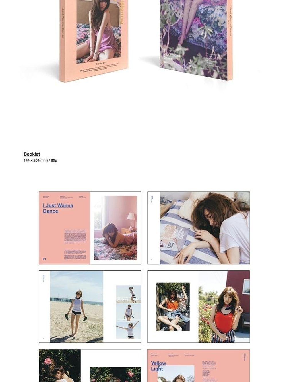Альбом TIFFANY (GIRLS' GENERATION) - I JUST WANNA DANCE 1st Mini Album