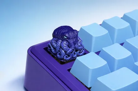 Клавиша XIIX «Octopus Indigo»