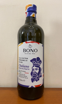 Оливковое масло нефильтрованное BONO 1л, Италия, Сицилия