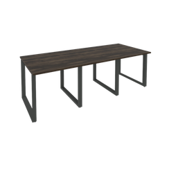 Onix Стол переговорный O.MO-PRG-3.0 Дуб Мали/Металл Антрацит 2340*980*750