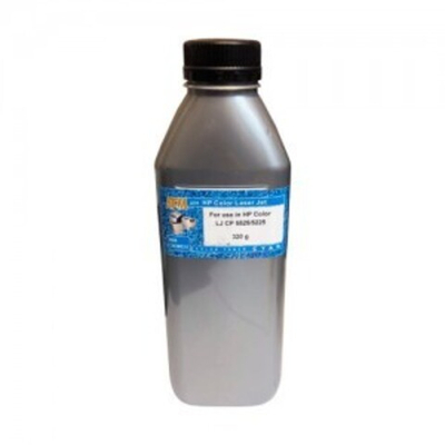 Тонер для HP Color LJ CP 5525/5225 (320гр, голубой, Polyester, TMC040, IMEX) Silver ATM