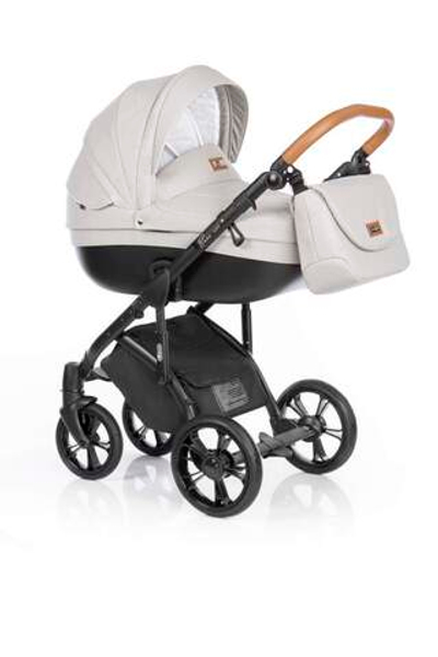Детская коляска Roan Bass Soft 2 в 1 New 2019 (Серый) Ivory