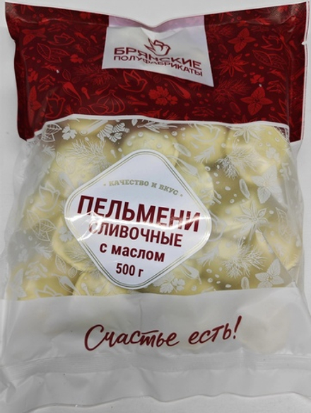 Пельмени Сливочные с маслом св/кур фас. 500гр ИП Сидоренко А.А.