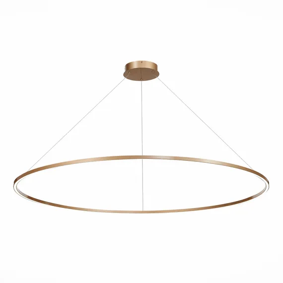 ST605.243.72 Светильник подвесной ST-Luce Золотистый/Белый LED 1*72W 4000K Подвесные светильники
