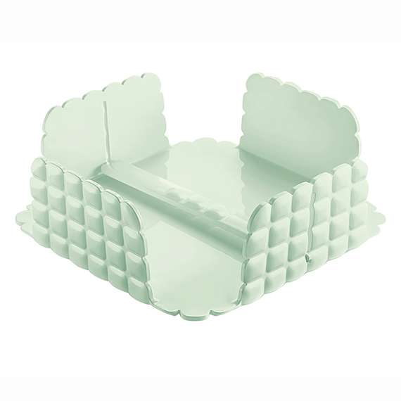 Салфетница настольная tiffany, 20х20 см, зеленая