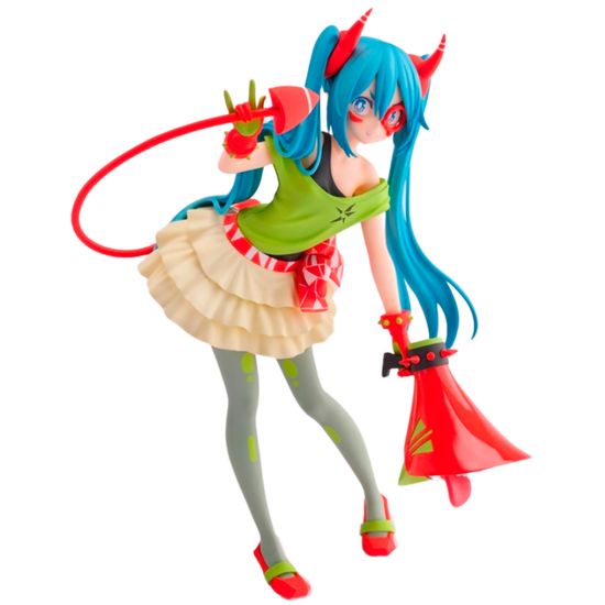 Фигурка Аниме SEGA Figurizm Hatsune Miku Project Diva X Hatsune Miku Demonstar T.R. 22см / в виде виртуальной певицы Хацунэ Мико