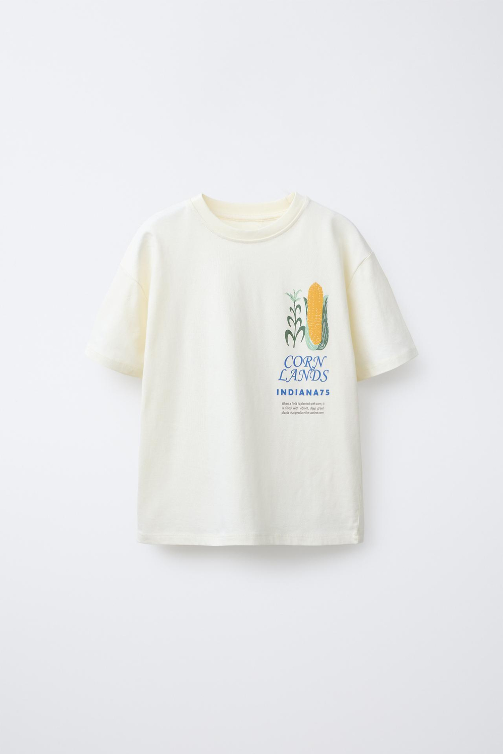 ZARA ПИЖАМА С ПРИНТОМ «КУКУРУЗА», ЗЕЛЕНЫЙ