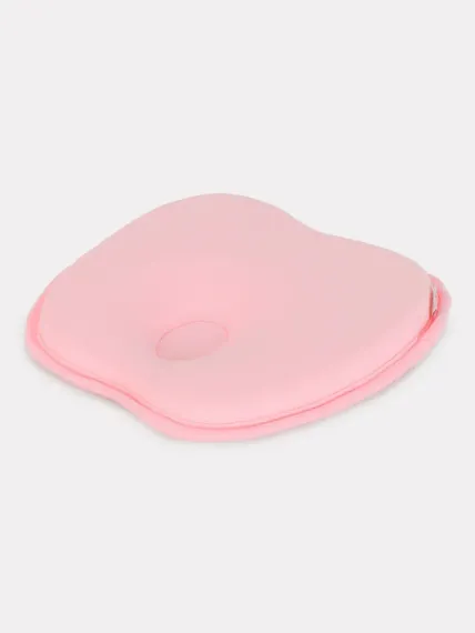 Подушка TOPOTUSHKI анатомическая memory foam кровать/коляска 17/3 розовый