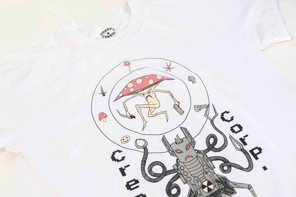 Футболка Creepy Clothing Альтрон Белая