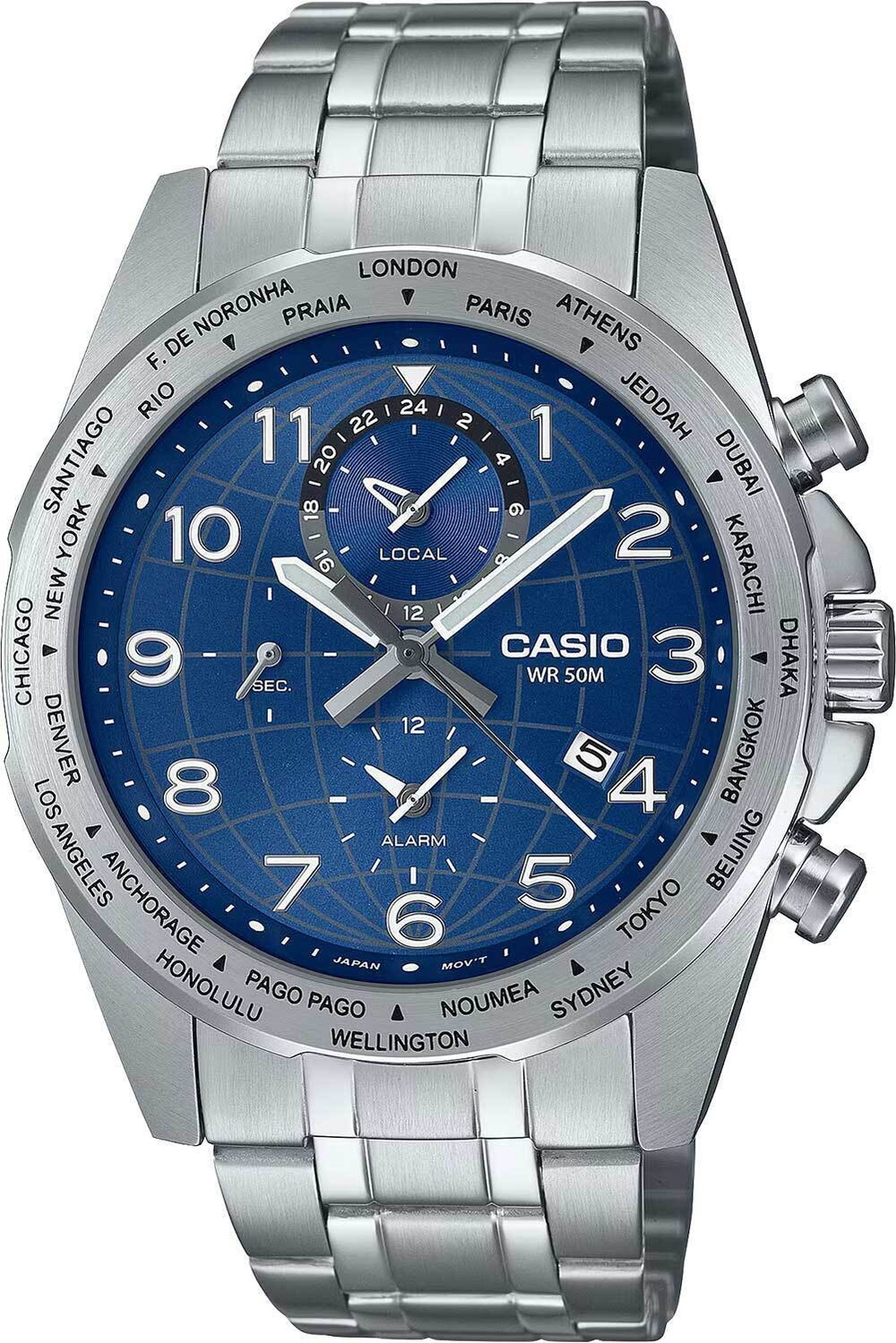 Мужские наручные часы Casio MTP-W500D-2A