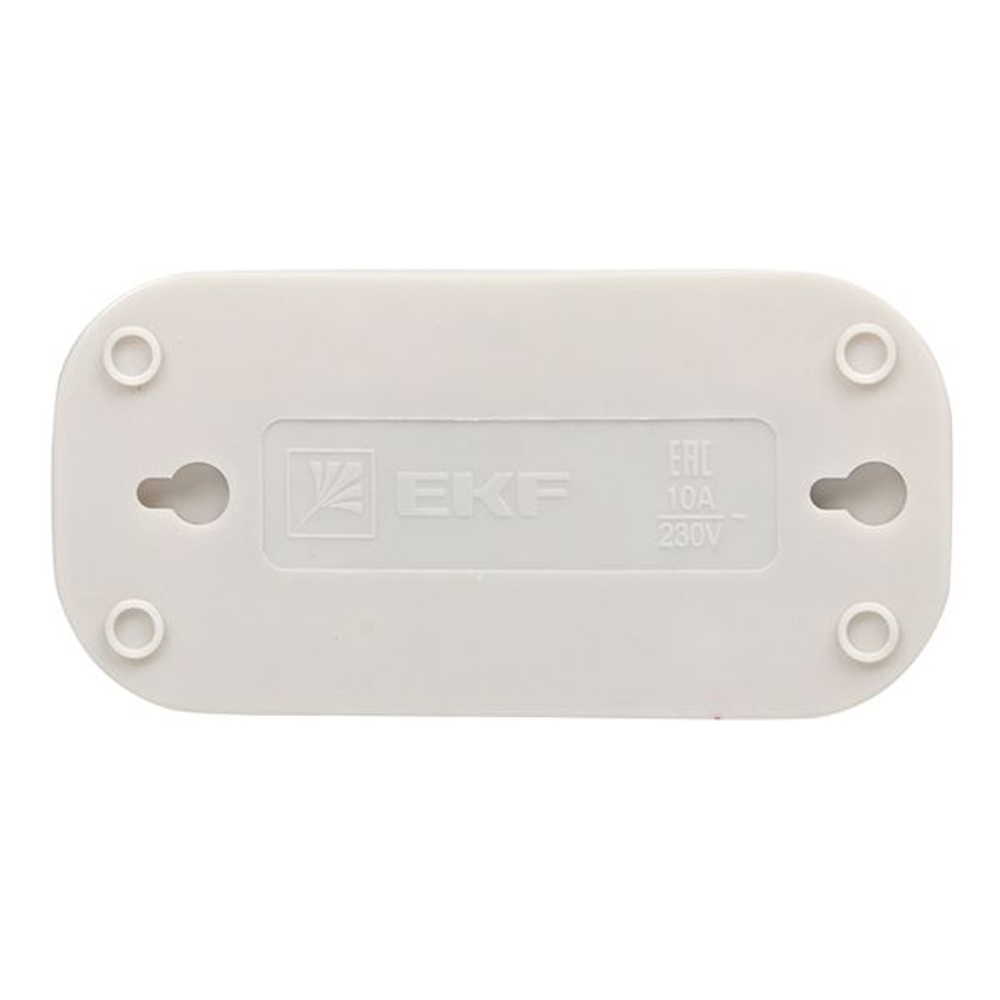 Колодка 2 гн. 10А 2,2кВт б/з Эксперт EKF PROxima