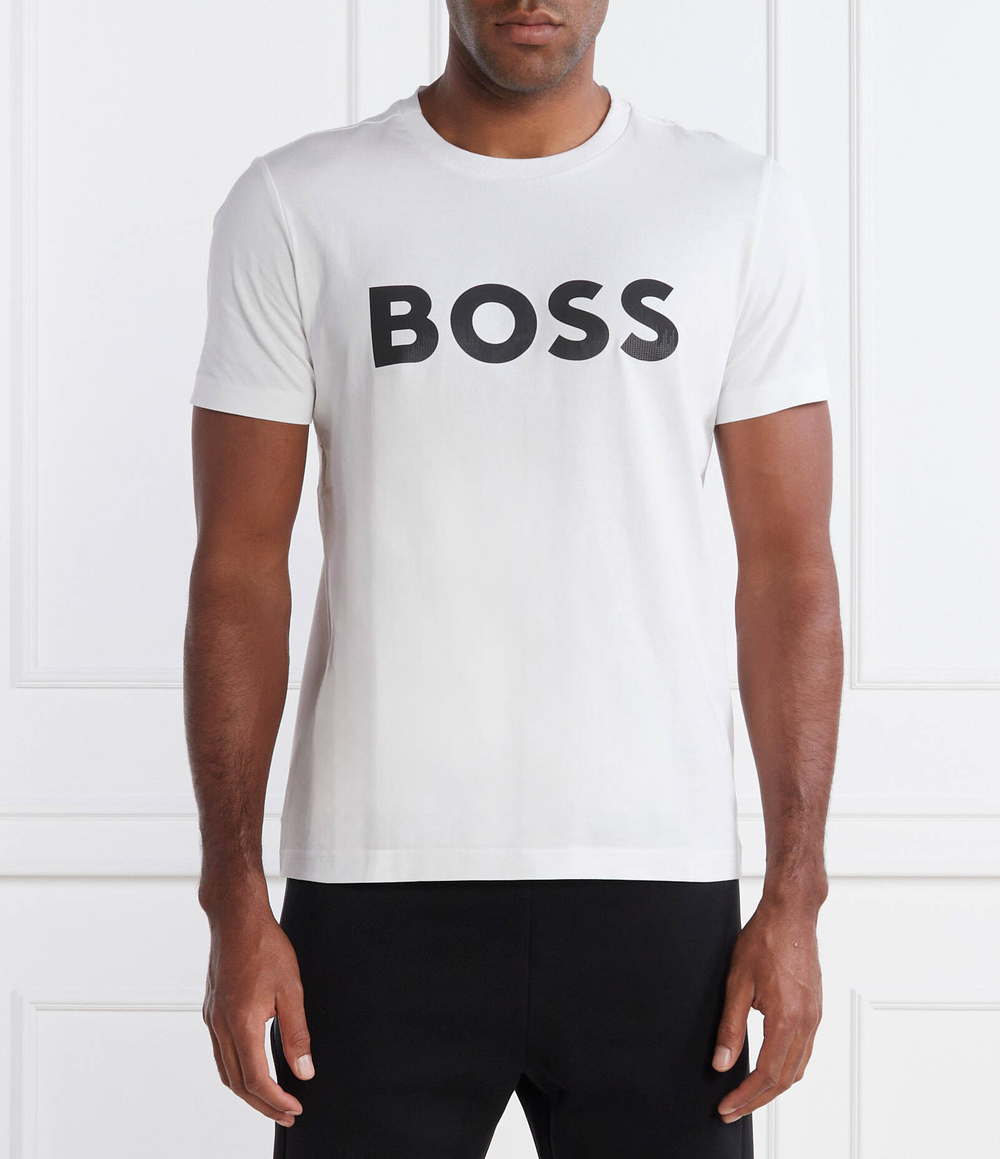 Футболка Tee Mirror 1 BOSS GREEN - белый(50506363)