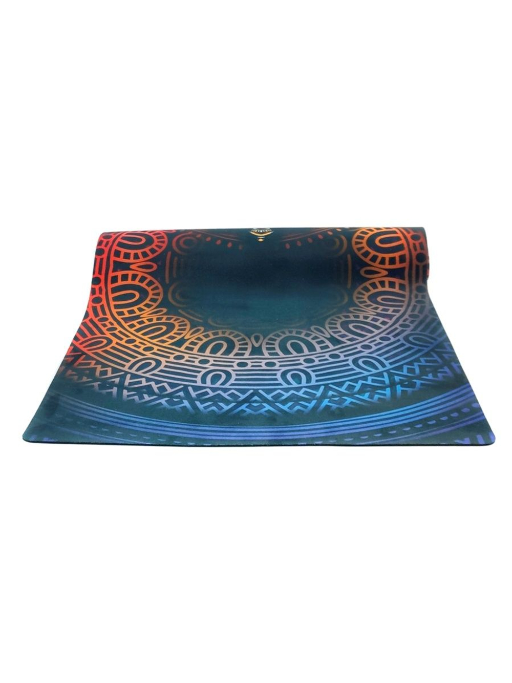 Коврик для йоги Ganesha Gold Limited Edition Ramayoga из замши и каучука