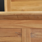 Кровать 180х200, Мелания, двуспальная, с местом для хранения, массив дуба, Dipriz