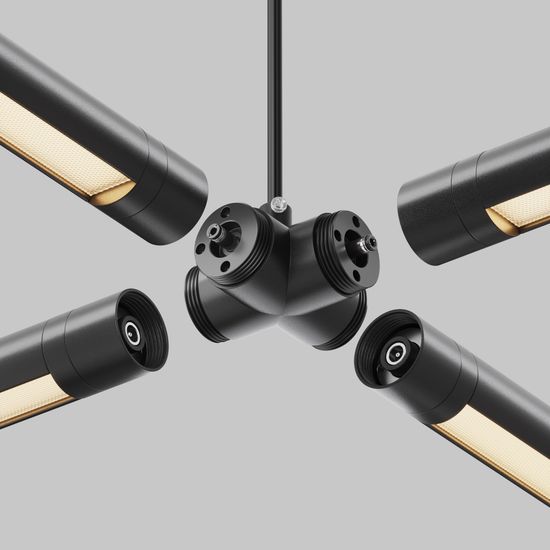 Комплектующие для систем освещения с токоведущими элементами Technical CA017TX-P-B