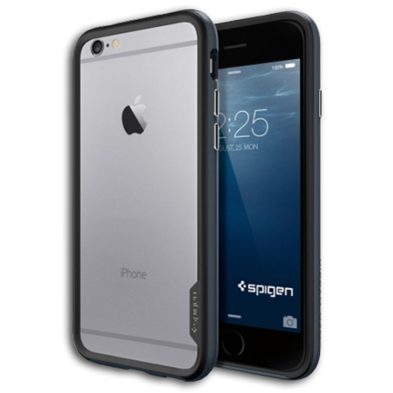 Spigen SGP Case Neo Hybrid EX for iPhone 6S и 6 Metal Slate SGP11023