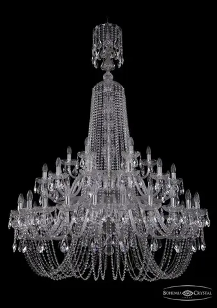 Подвесная люстра Bohemia Ivele 1402/24+12+6/460/XL-176/2d/Ni