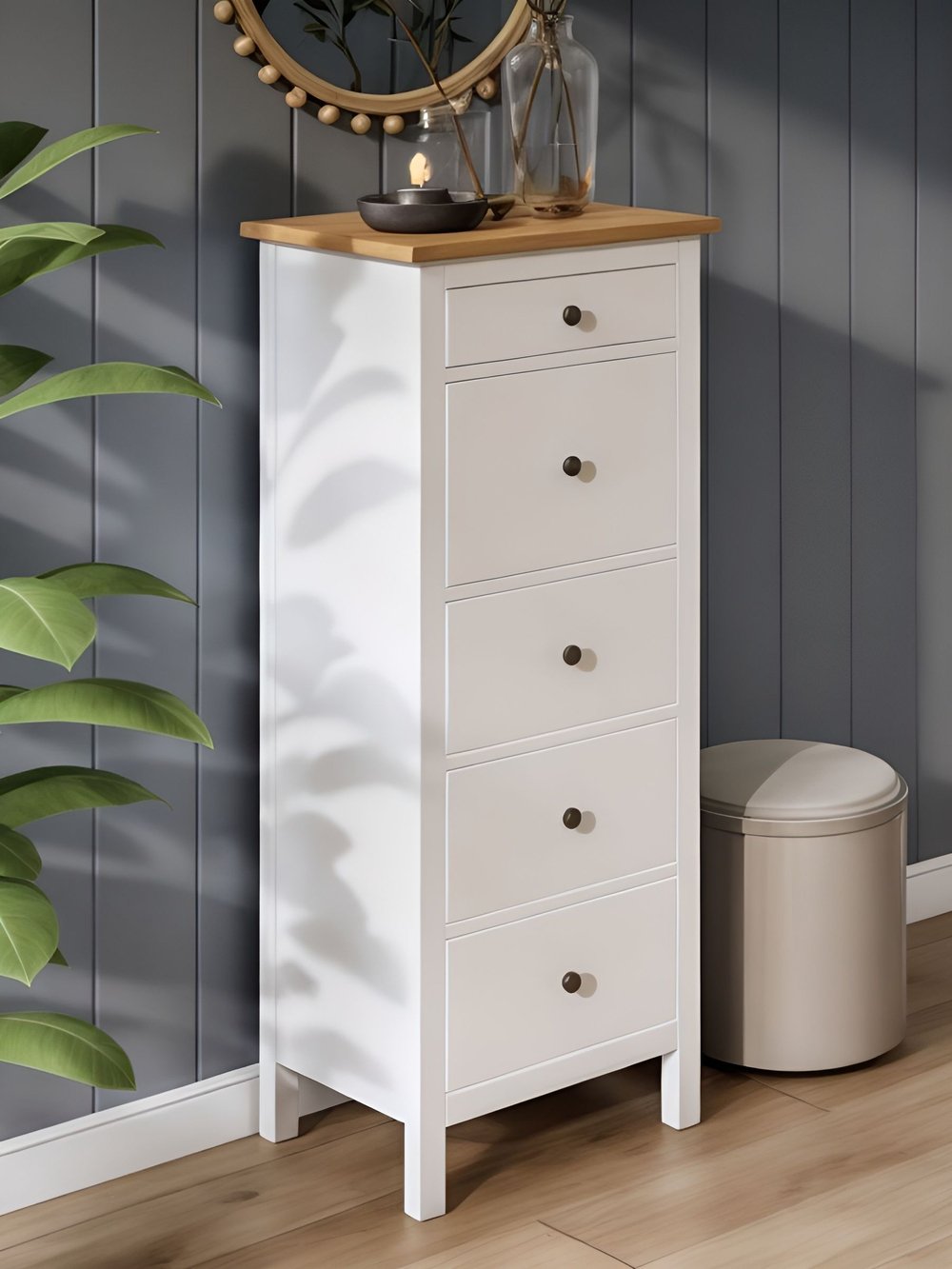 IKEA Комод TARVA 3 ящика, 79х95х39, белый, ТИРАНА (ТАРВА ИКЕА)