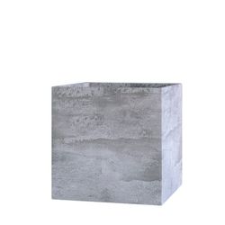 Кашпо CUBE CONCRETE GREY LIGHT 40x40x40