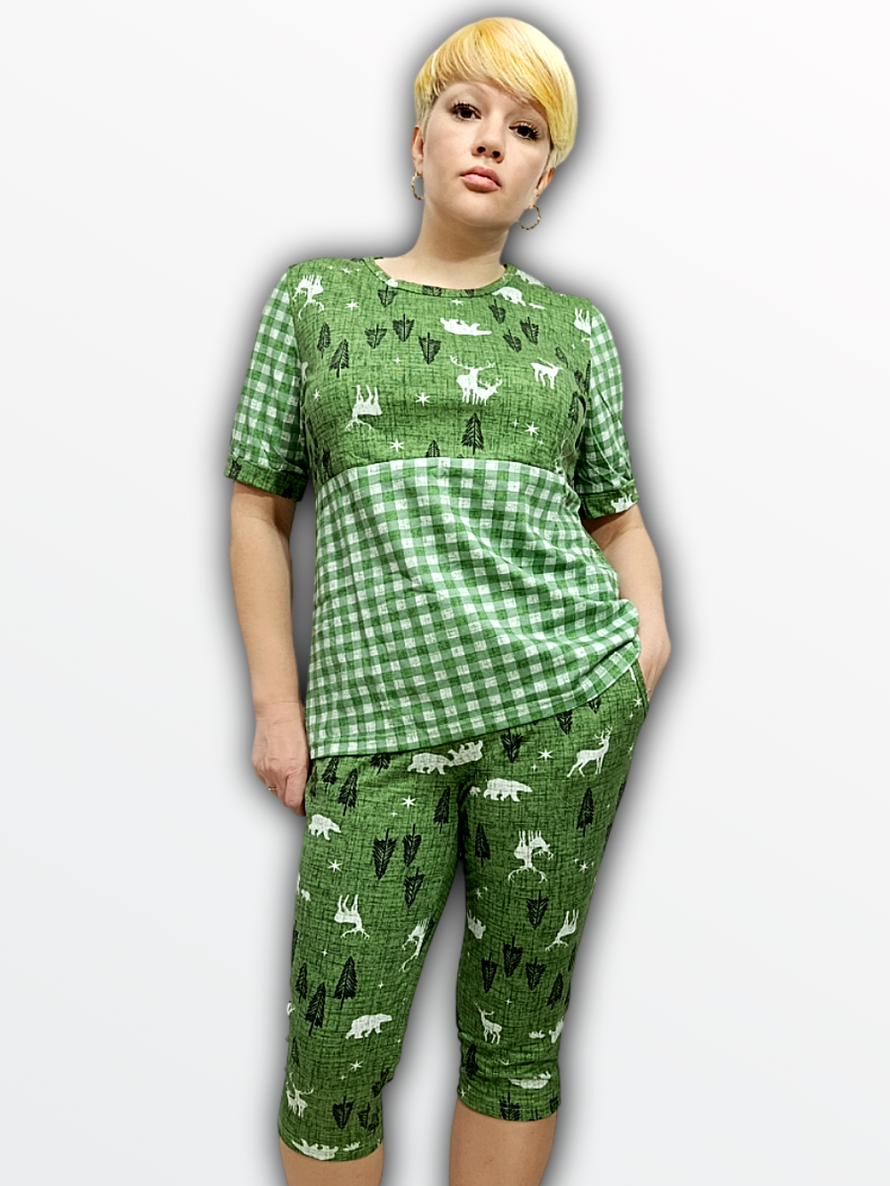 358800 Комплект женский зеленый (54-56)