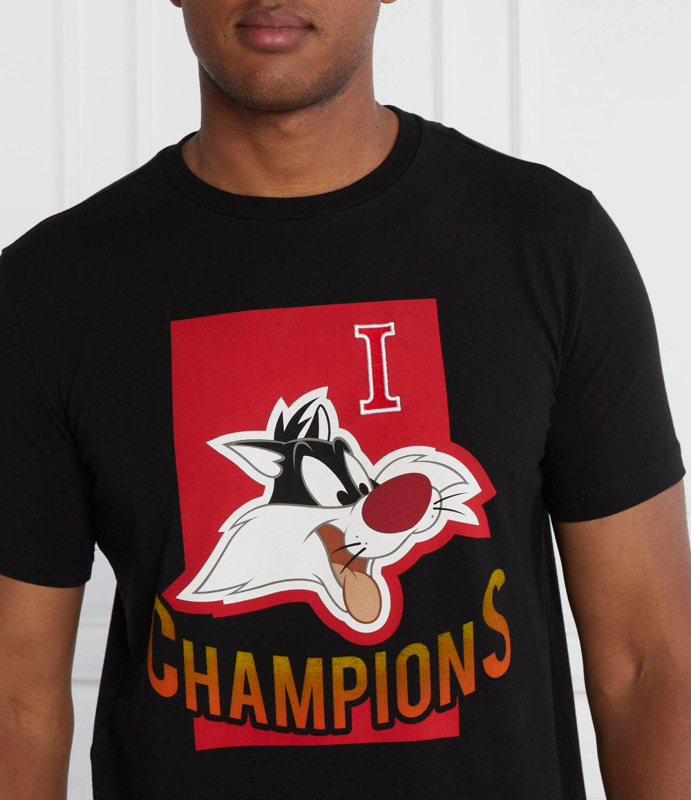 Футболка Iceberg - черный(235 I1P F01A 6318)