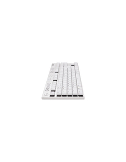 920-010117 Logitech Клавиатура G915 TKL WHITE {механическая, белый, беспроводная/проводная, RGB LIGHTSYNC, USB, Bluetooth, радиоканал}