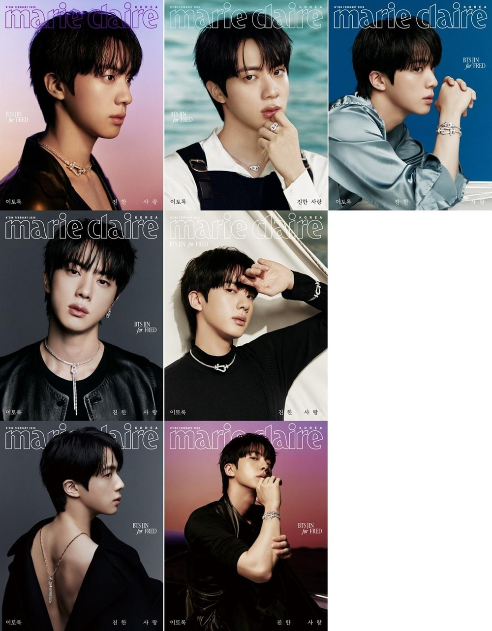 (ПРЕДЗАКАЗ) публикация marie claire - 2026.02 BTS JIN H (A + G) Type