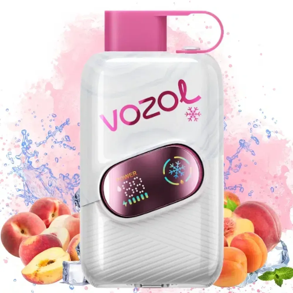 Vozol STAR CLICK 50000 - Peach Ice (5% nic)