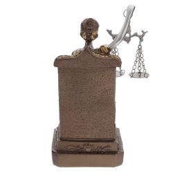 GAEM Фигурка декоративная "Фемида", L11 W9,5 H15 см