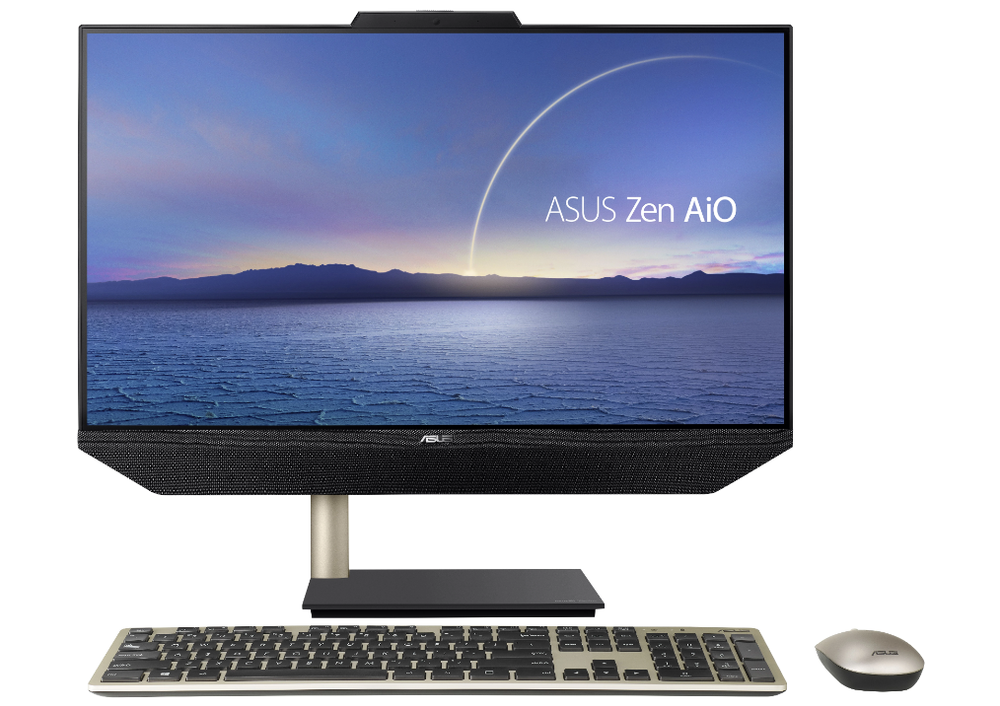 24" Моноблок ASUS Zen A5400WFA (1920x1080, Intel Core i5-10210U, RAM 8ГБ, SSD 512ГБ, Intel UHD Graphics, Win 10 Pro)