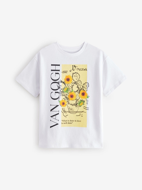 Футболка для девочки Next AK5-949, Белый